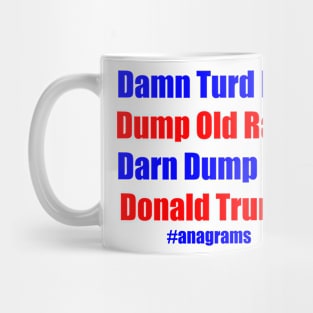 Donald Trump Anagrams Mug